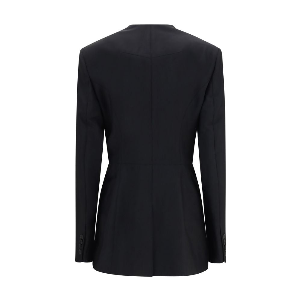 Black Wool Oves Aries Blazer