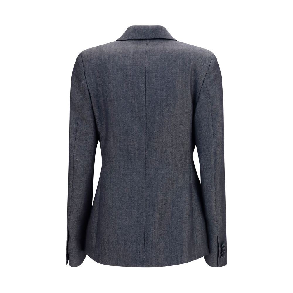 Gray Wool Oves Aries Blazer