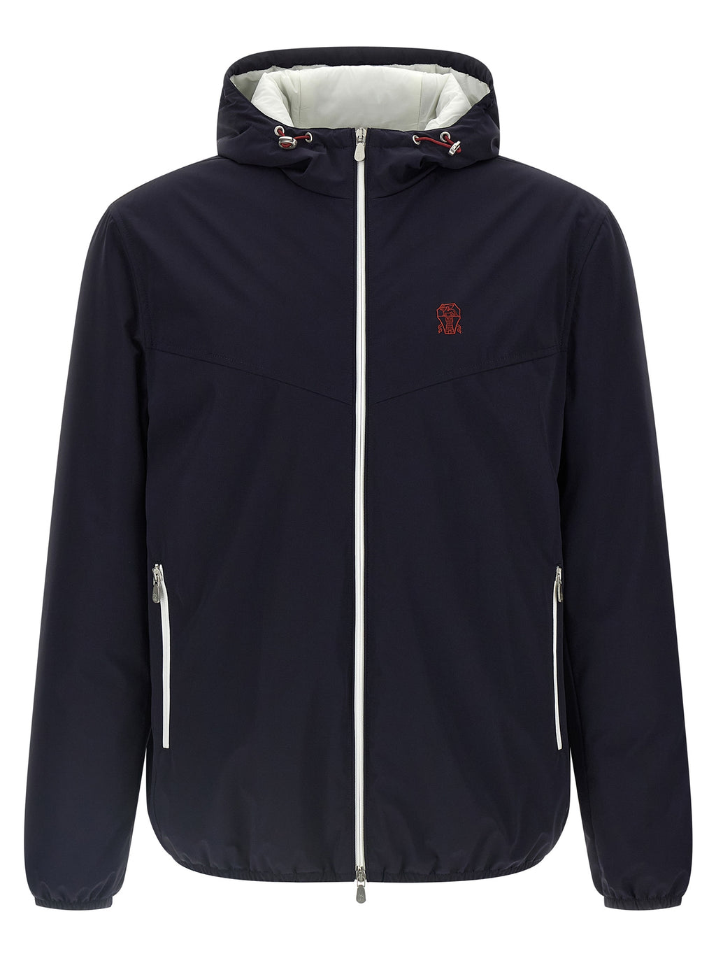 Blue Polyamide Shell Jacket