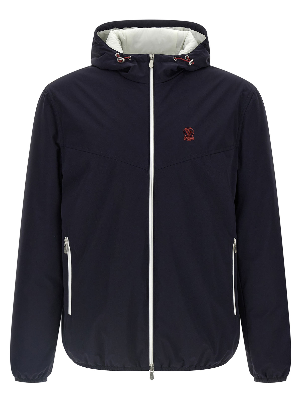 Blue Polyamide Shell Jacket