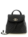 Black Lamb Leather Backpack