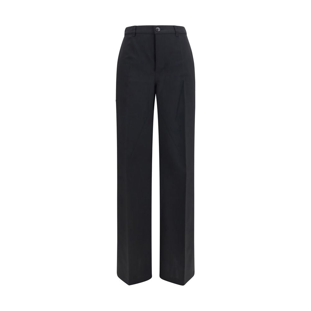 Black Wool Oves Aries Dress Pants