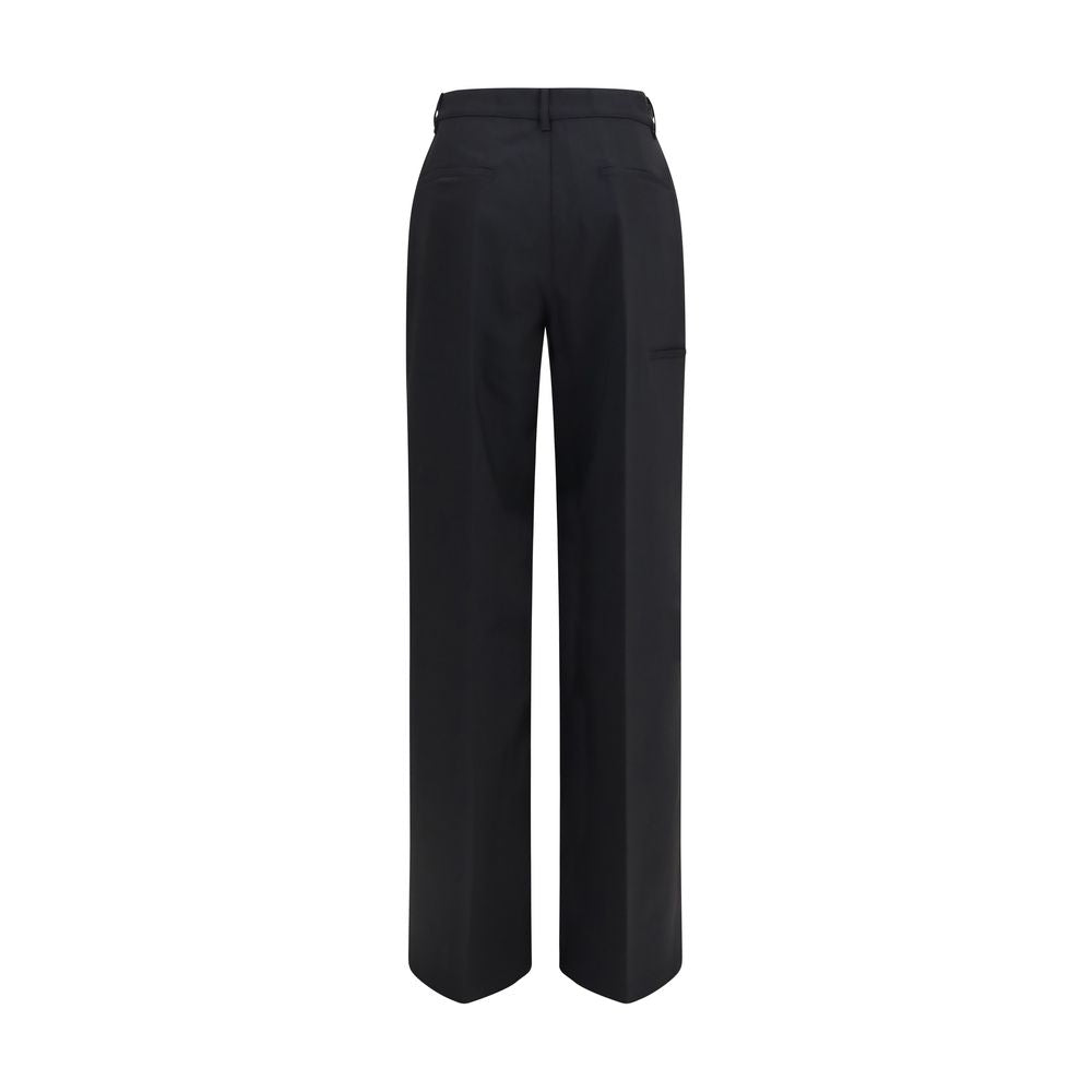 Black Wool Oves Aries Dress Pants