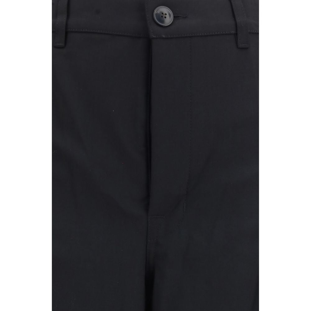 Black Wool Oves Aries Dress Pants