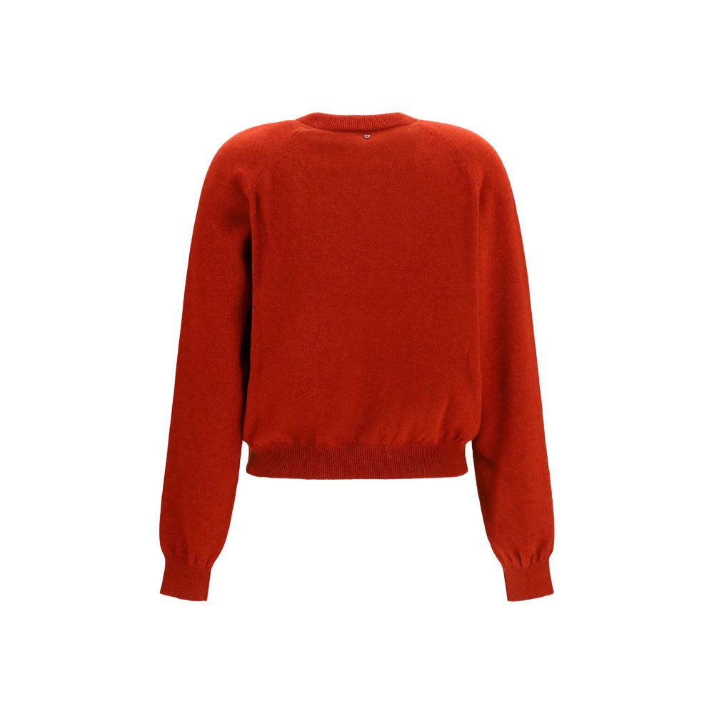 Red Wool Oves Aries Sweatshirt