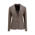 Brown Wool Oves Aries Blazer