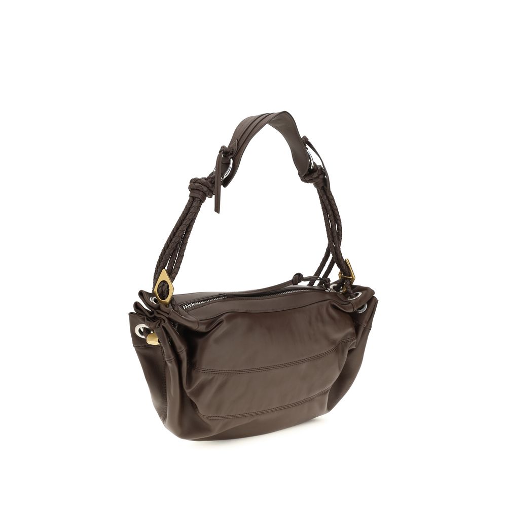 Brown Lamb Ovis Aries Shoulder Bag