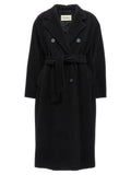 Black Virgin Wool Coat