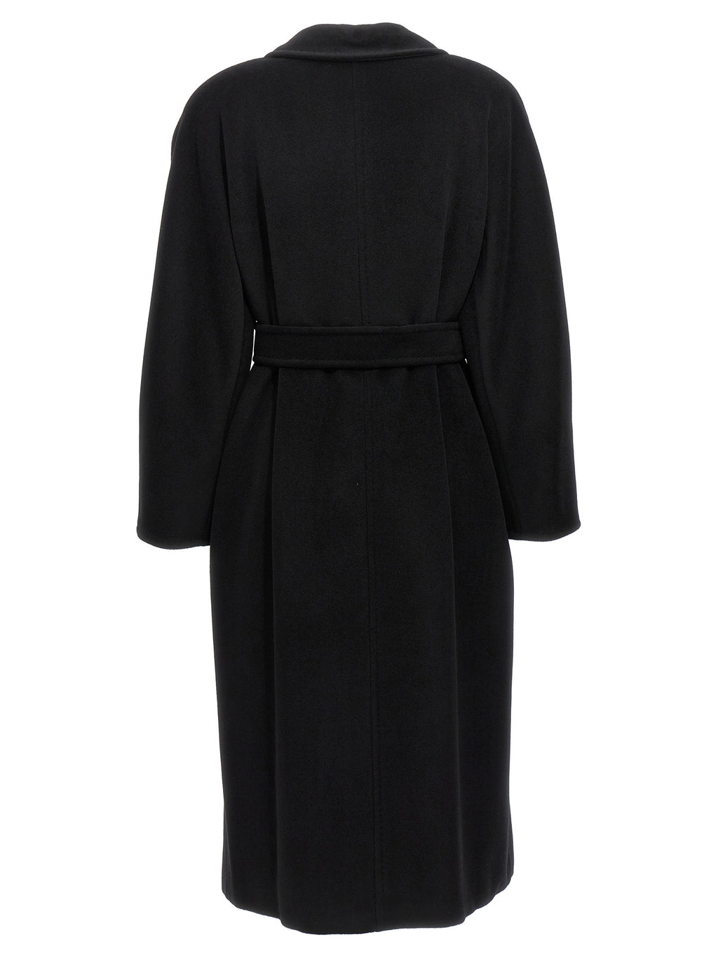 Black Virgin Wool Coat