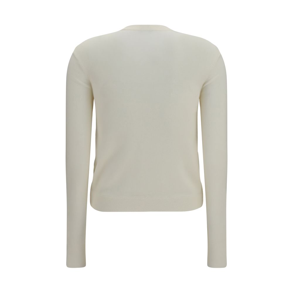 Beige Polyamide Cardigan