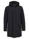 Blue Wool Parka