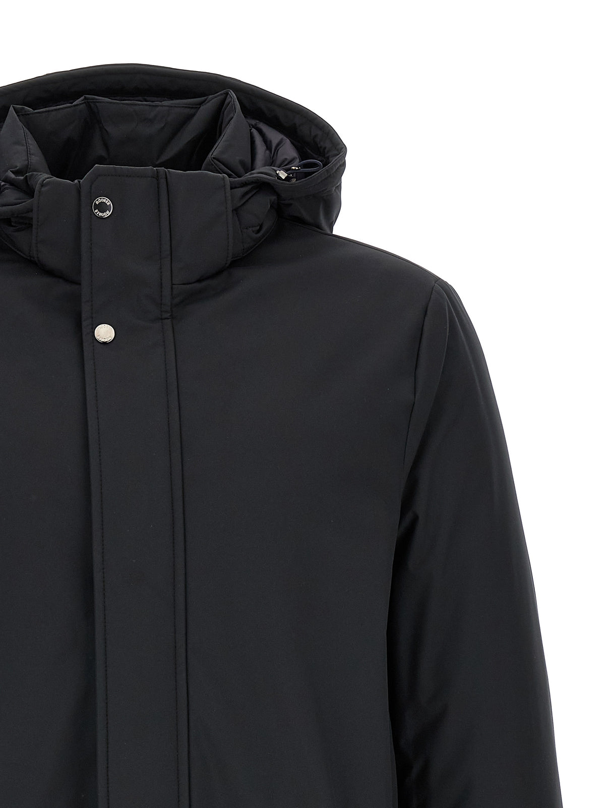 Blue Wool Parka
