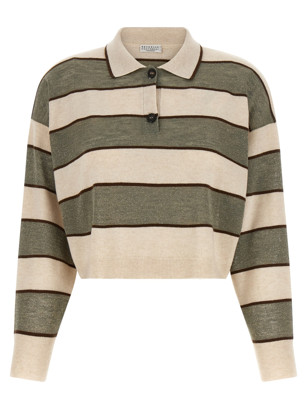 Multicolor Virgin Wool Polo Shirt