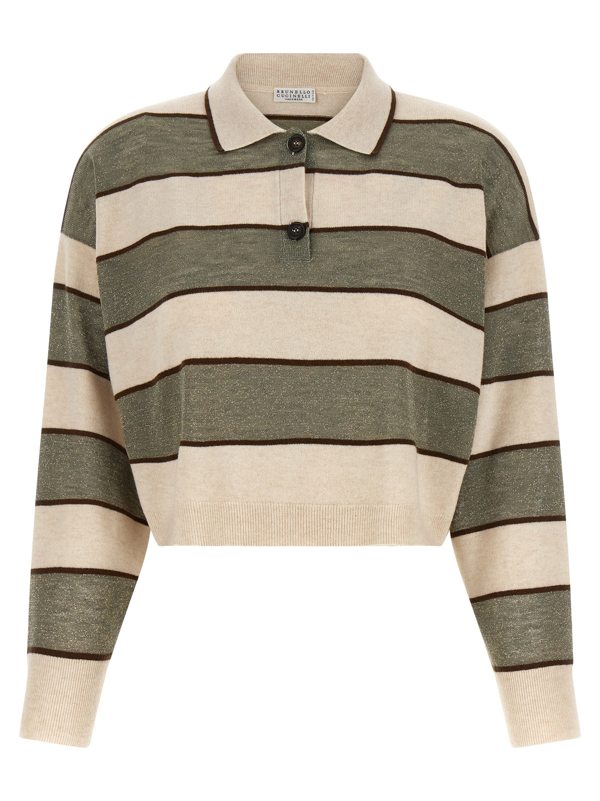 Multicolor Virgin Wool Polo Shirt