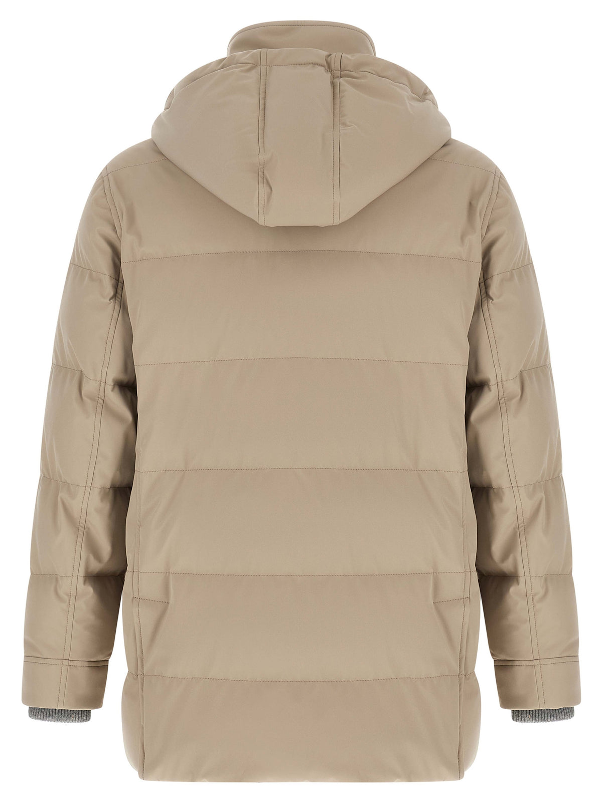 Beige Polyamide Parka