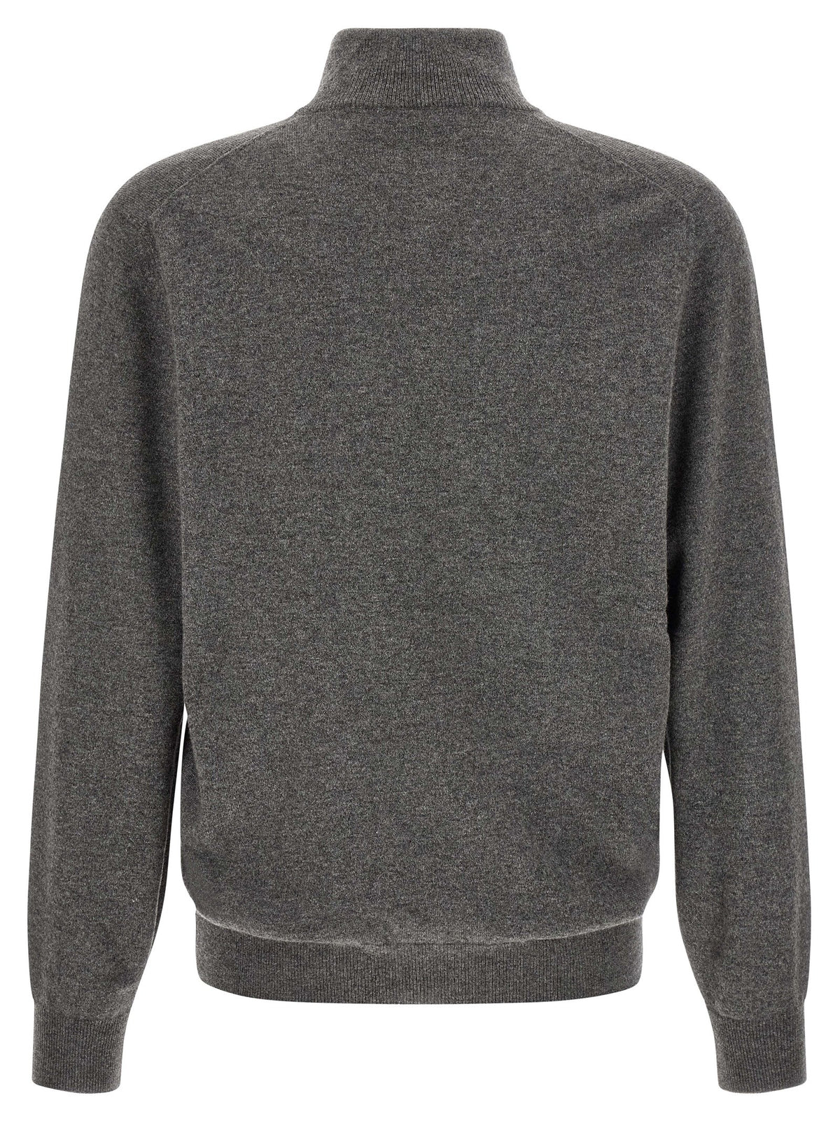 Gray Cashmere Cardigan