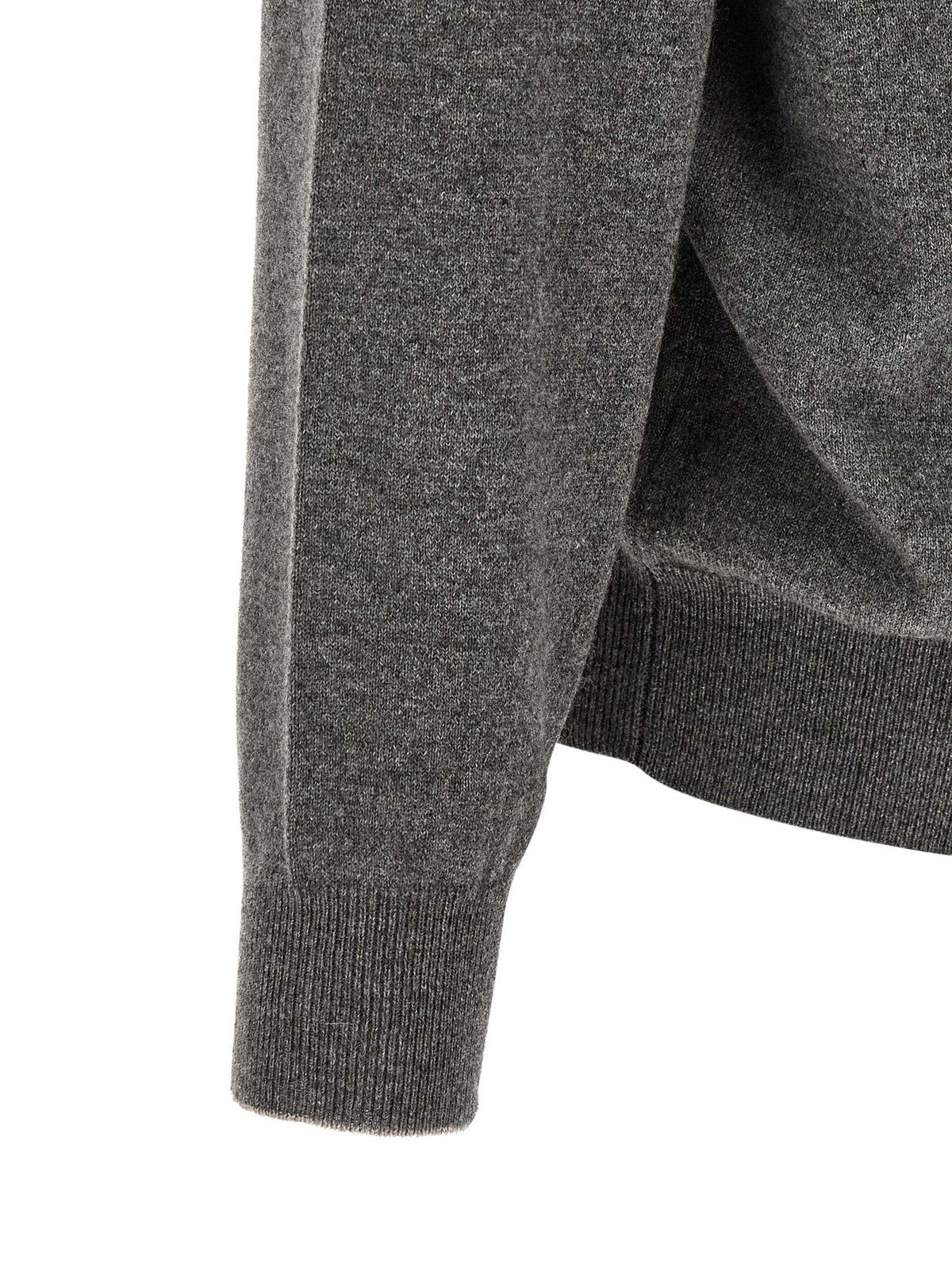 Gray Cashmere Cardigan