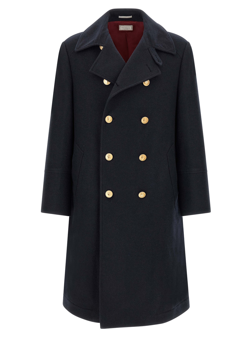 Blue Cashmere Coat