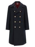 Blue Cashmere Coat