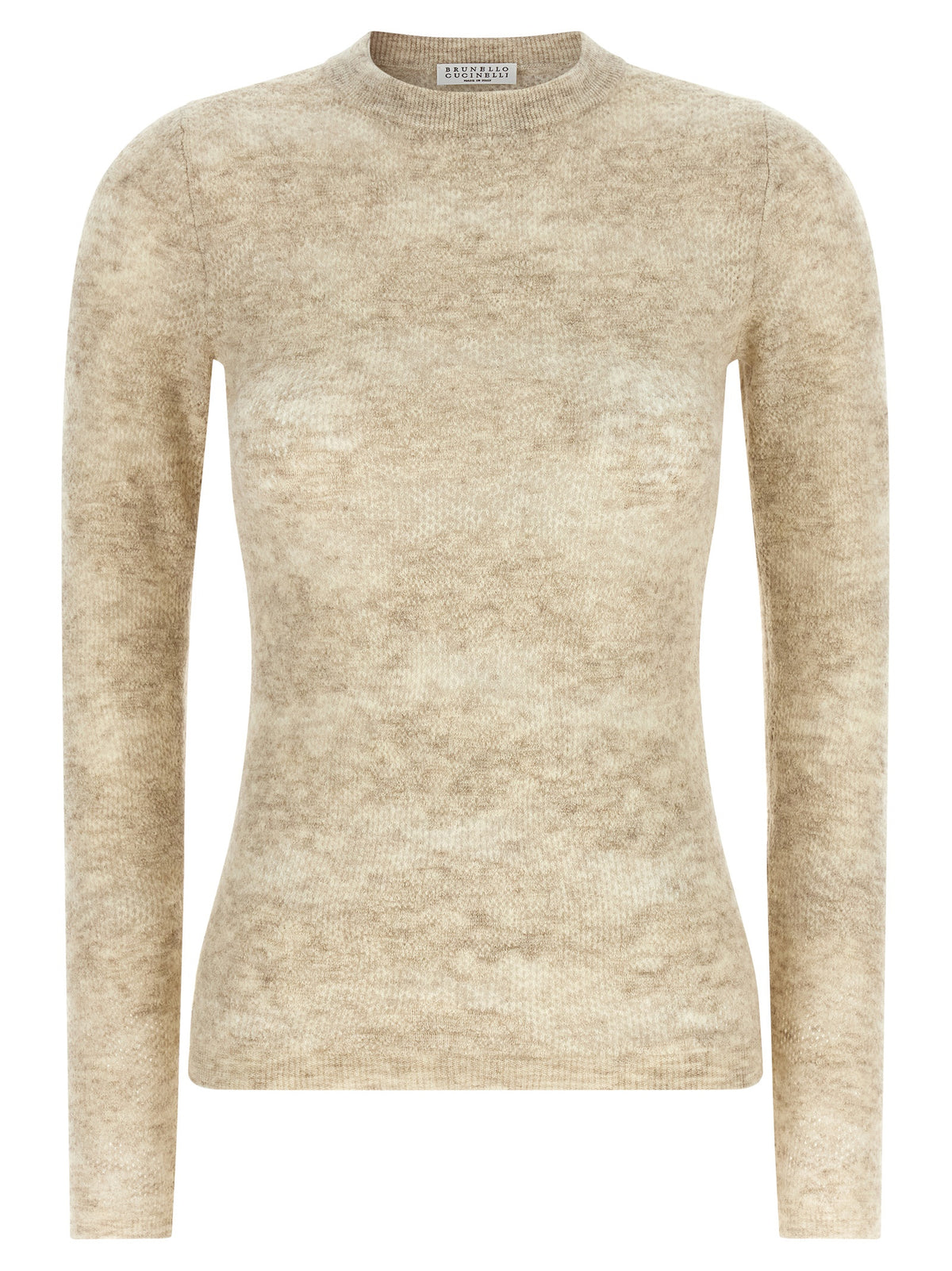 Beige Silk Cardigan