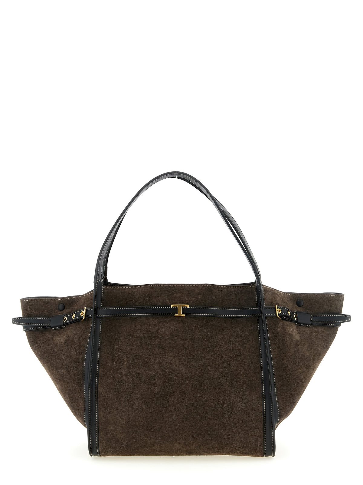 Brown Calfskin Tote Bag