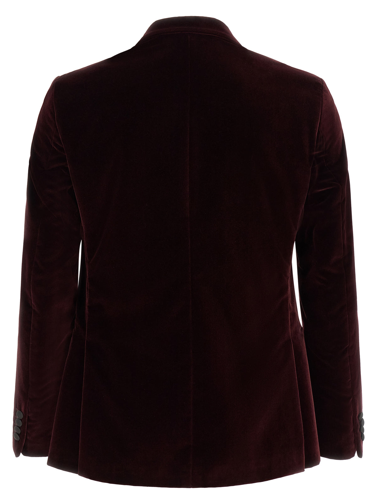 Bordeaux Cotton Blazer
