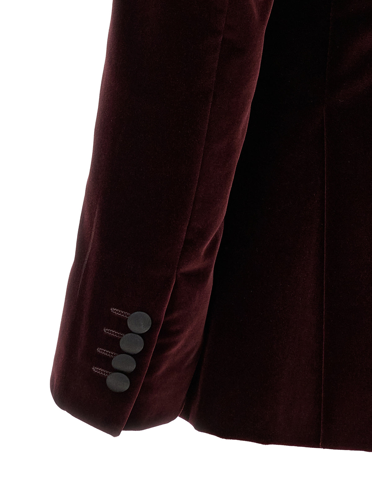 Bordeaux Cotton Blazer