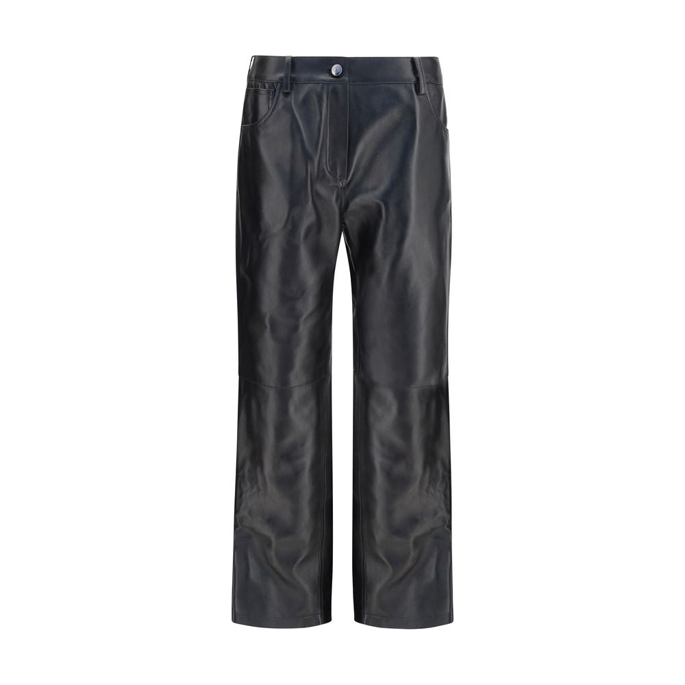 Black Leather Pants