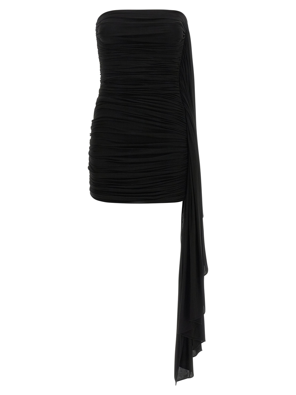 Black Copper Short Dress