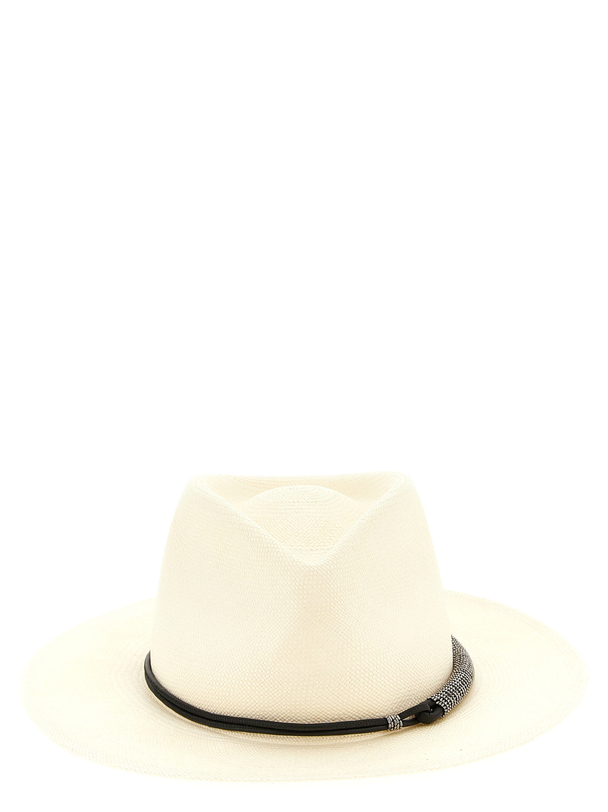 Beige Polyamide Fedora