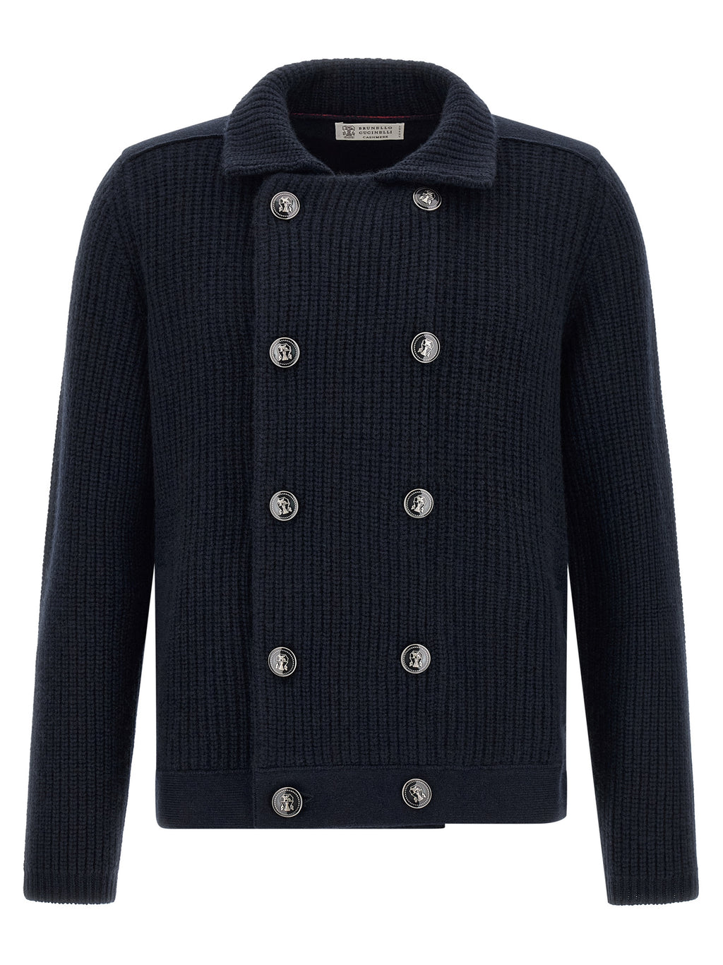 Blue Cashmere Cardigan