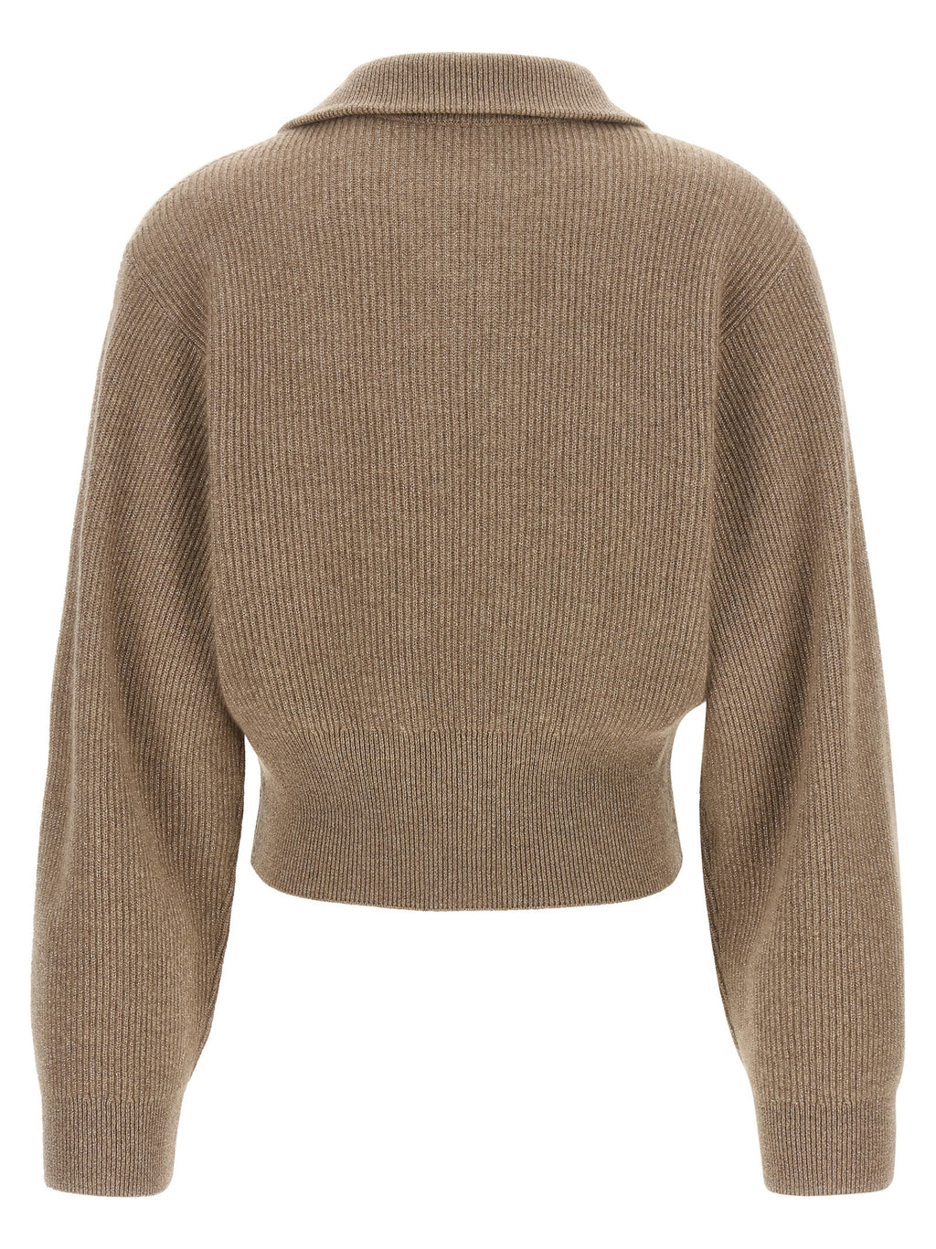 Brown Cashmere Cardigan
