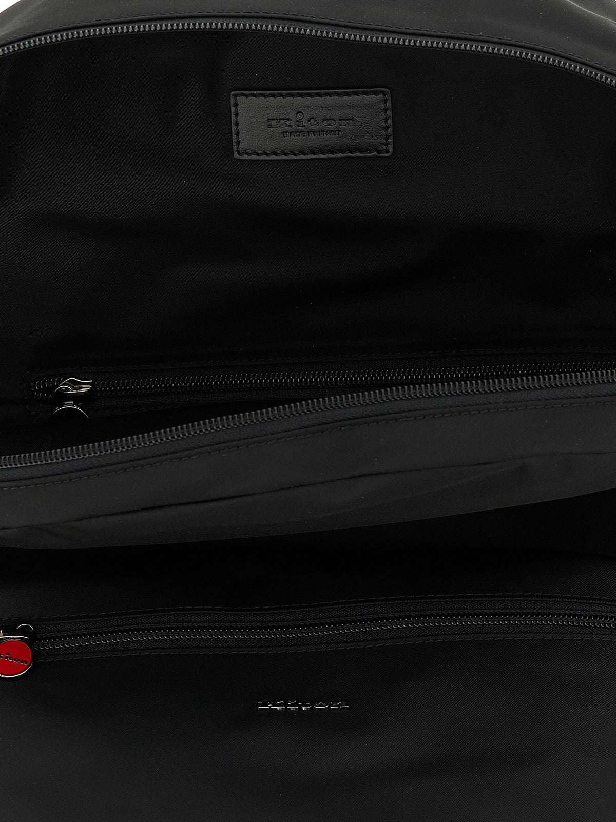 Black Polyamide Backpack
