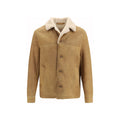 Brown Calf Leather Bos Taurus Full-Length Jacket
