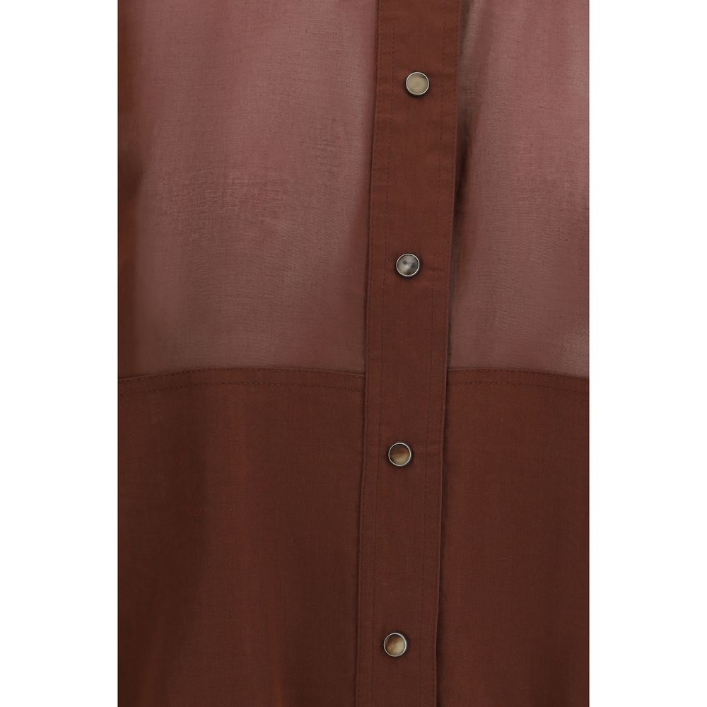 Red Cotton Shell Jacket