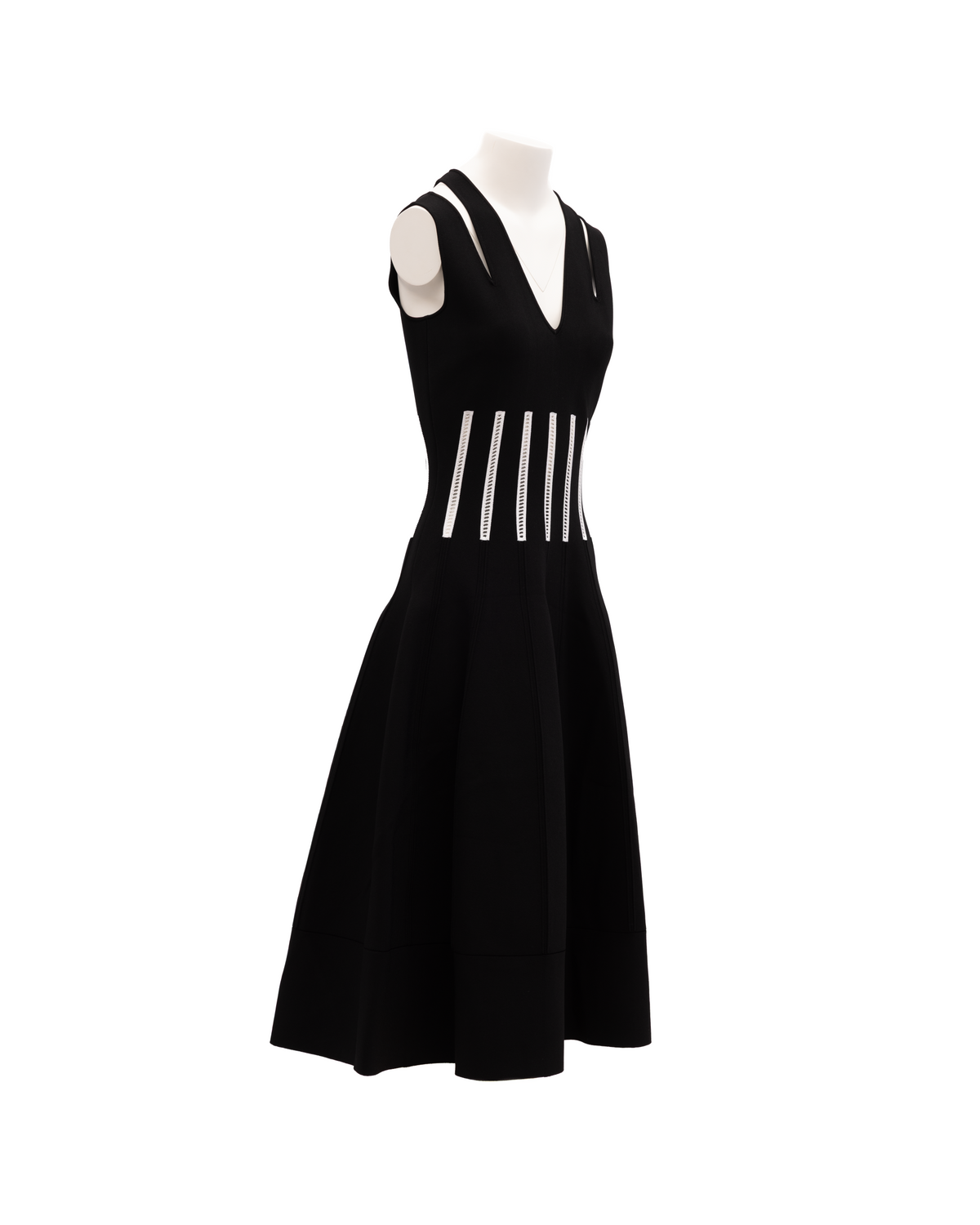 Black Women Viscose Dress
