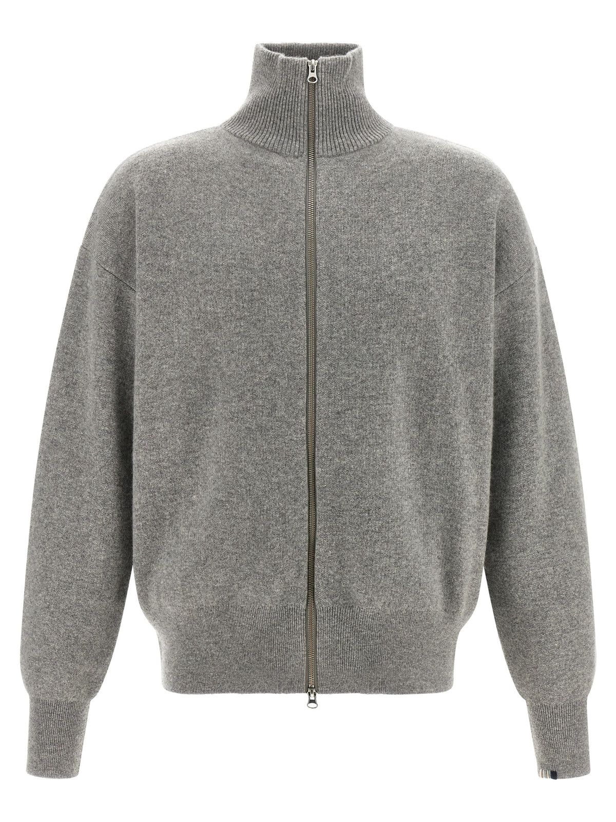 Gray Cashmere Cardigan