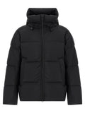Black Polyamide Full-Length Jacket