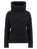 Black Polyamide Full-Length Jacket