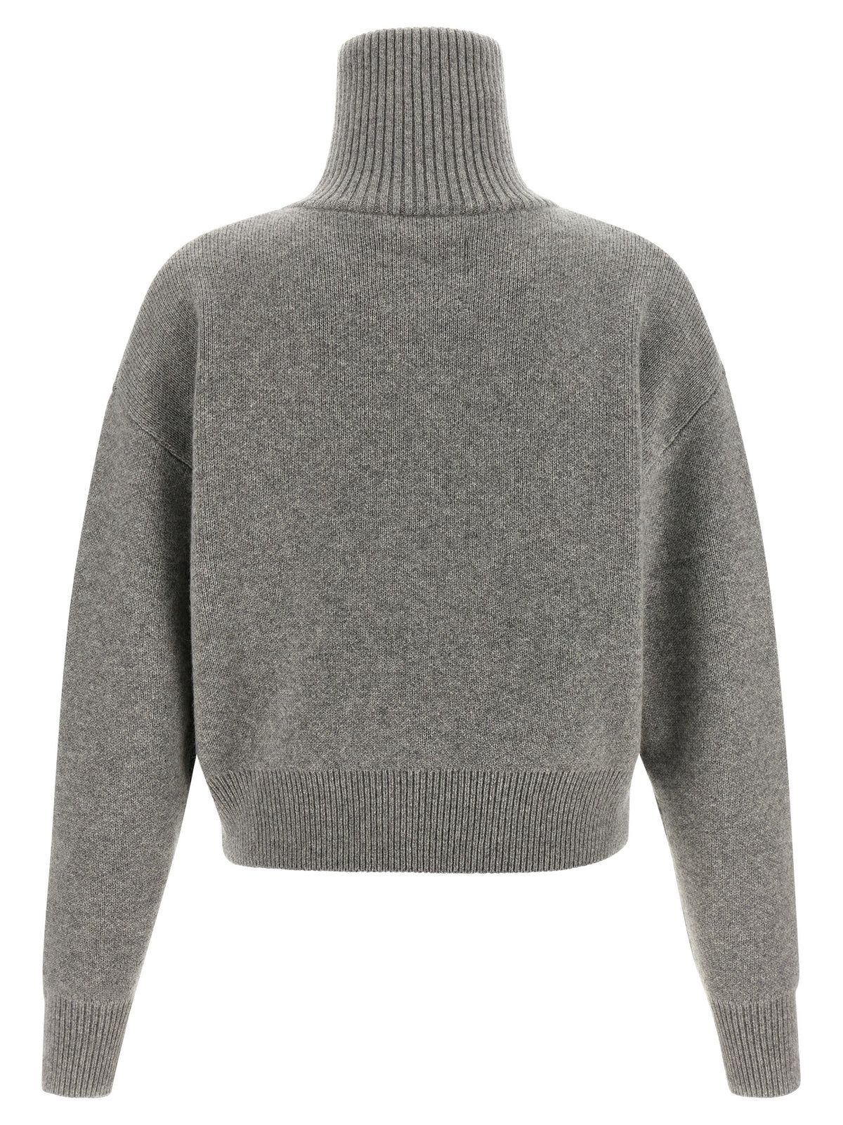 Gray Cashmere Cardigan