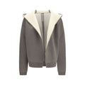 Gray Wool Oves Aries Hoodie