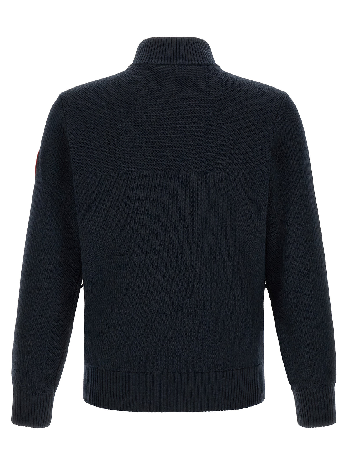Black Wool Full-Length Jacket
