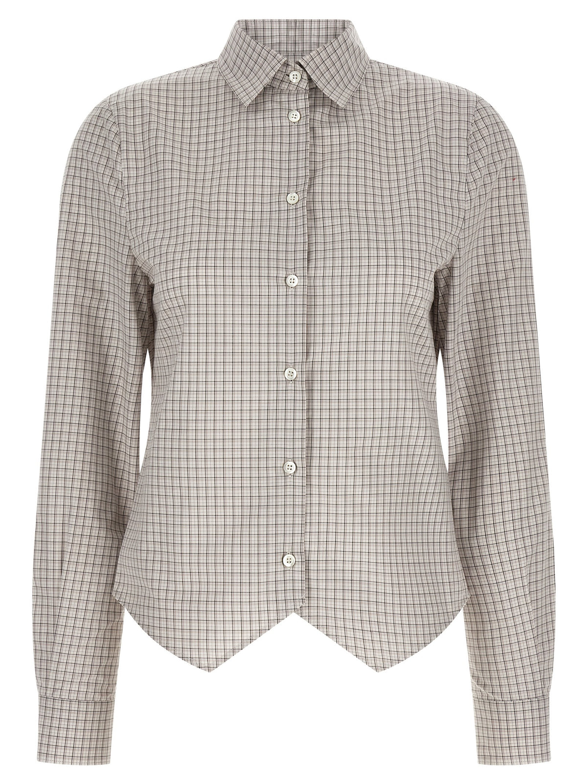 Beige Cotton Blouse