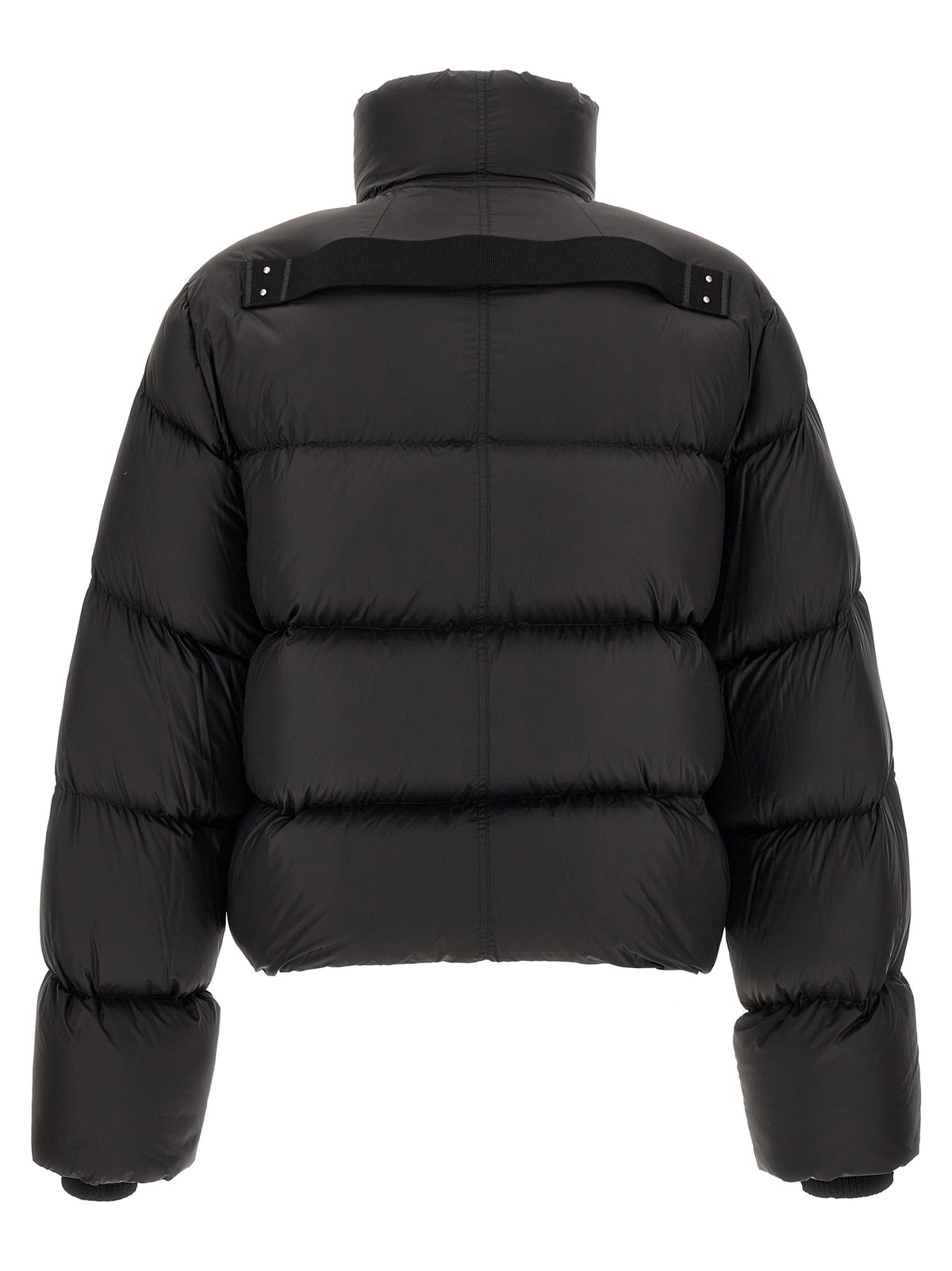 Black Nylon Full-Length Jacket
