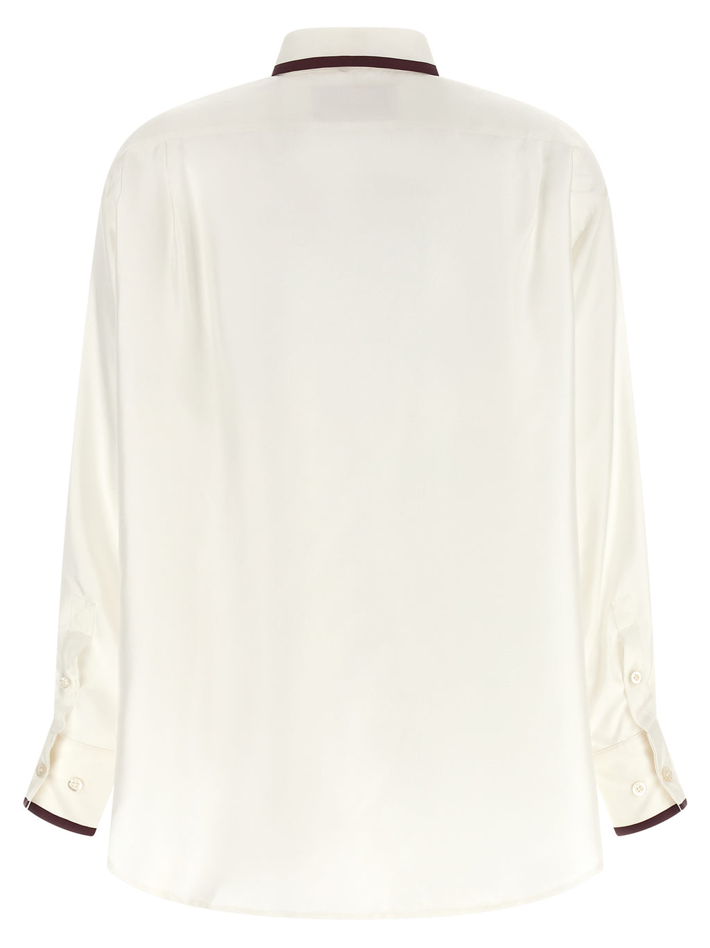 White Silk Blouse