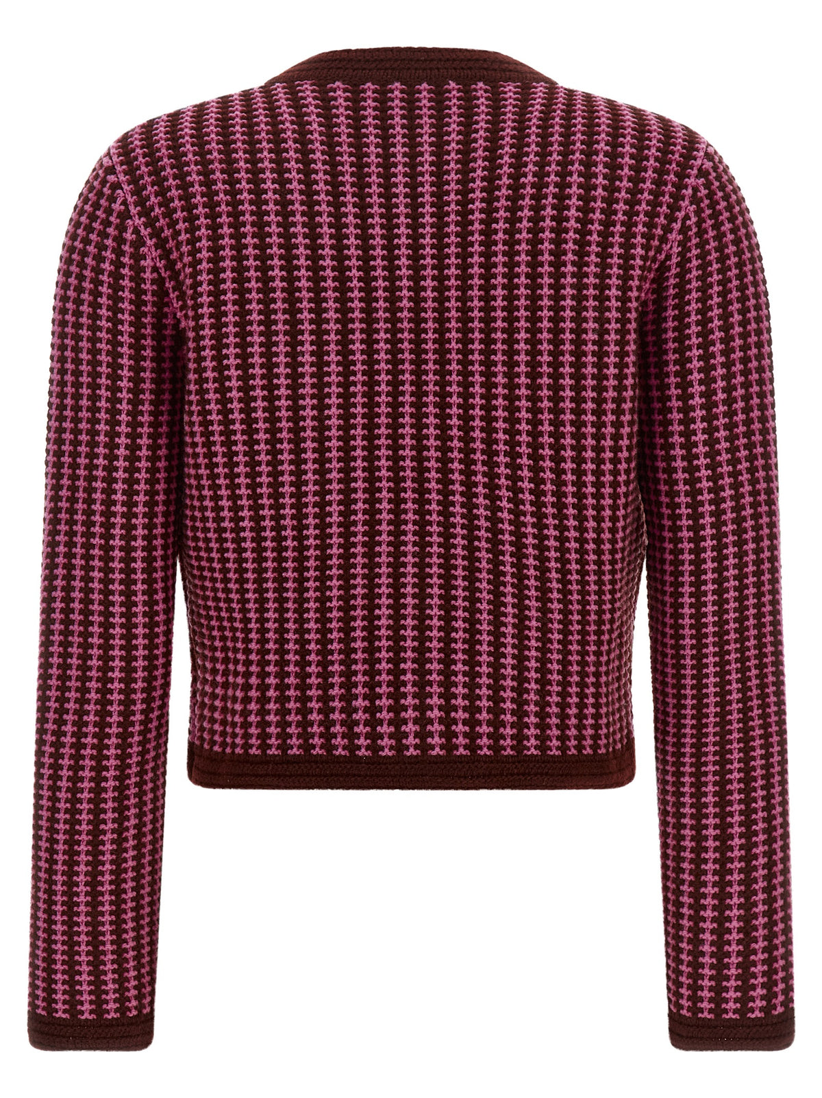 Multicolor Virgin Wool Cardigan