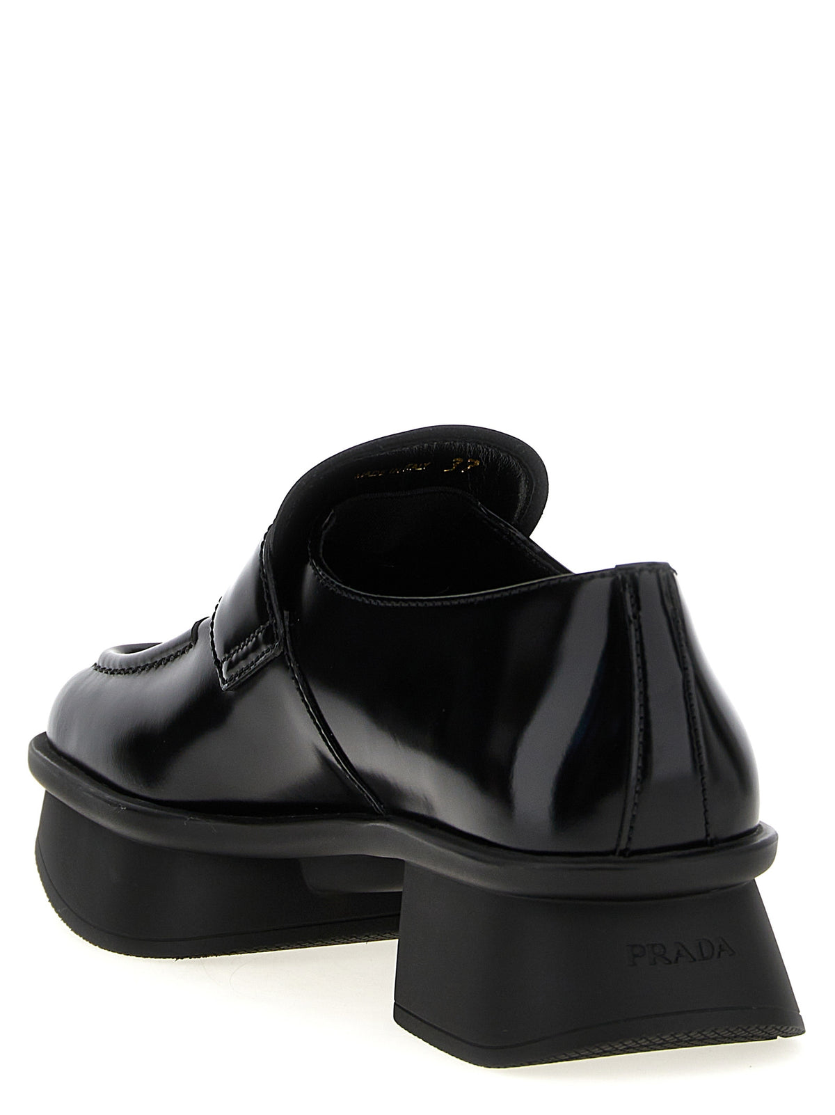 Black Calfskin Slip-On Loafers