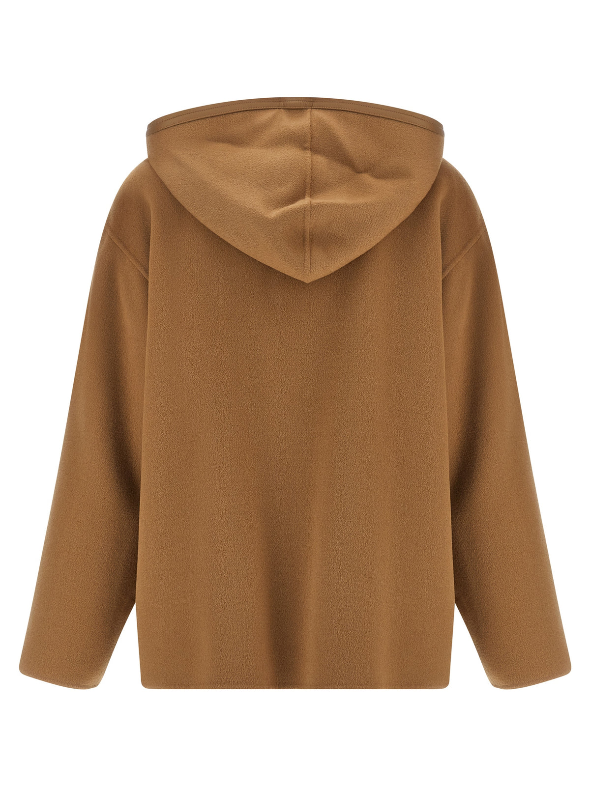 Beige Virgin Wool Coat