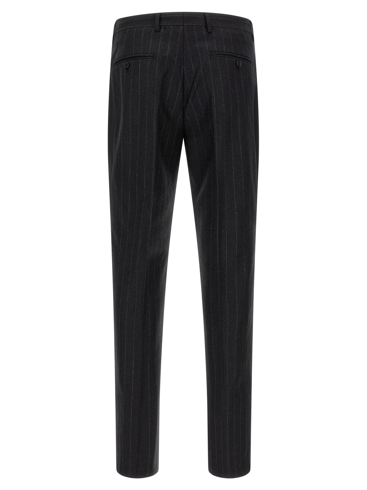 Gray Virgin Wool Two-Piece Suit