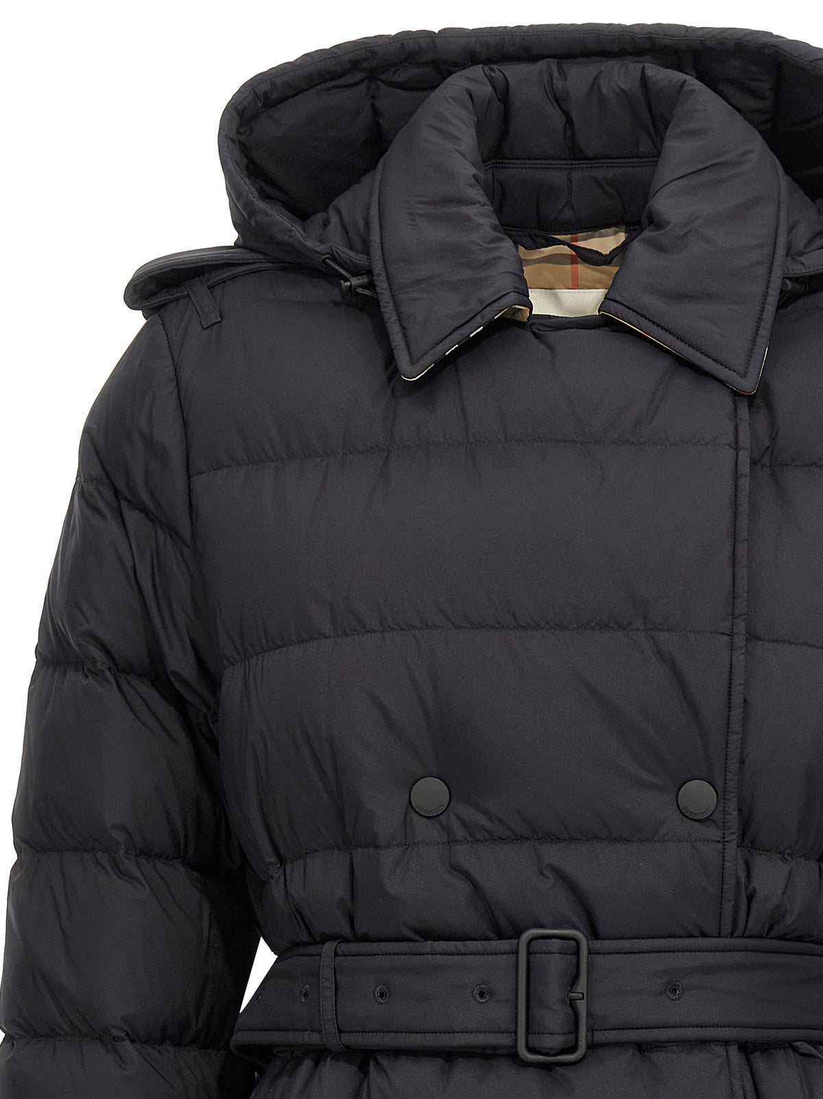 Black Polyamide Coat